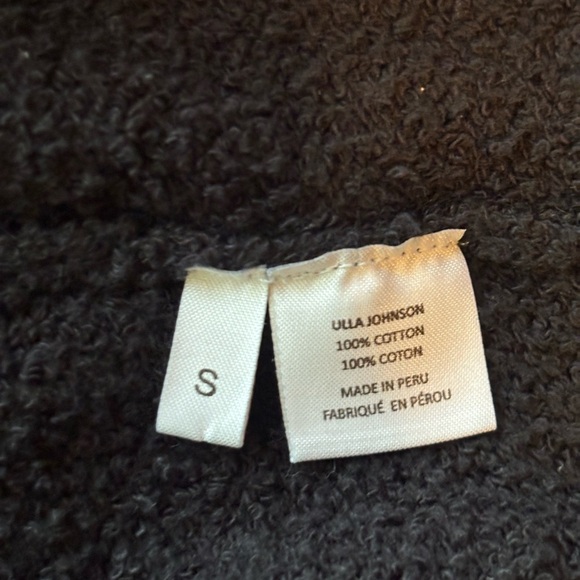 $345 Ulla Johnson Nubby Boucle Idra Fringed Sweater Knit Shell Pullover Size Sm - Picture 4 of 5